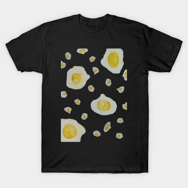 fried eggs T-Shirt by msmart